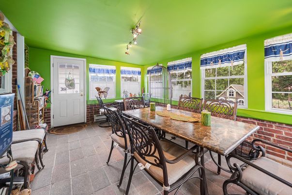 Dining room, Interior, Sun Room