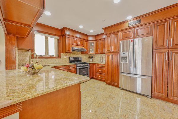 Interior, Kitchen, Recessed Lighting, Stainless Steel Appliances
