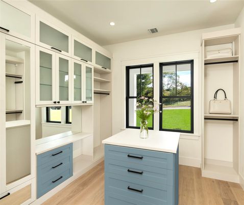 Interior, Recessed Lighting, Walk-in Closets, Wood Texture Flooring