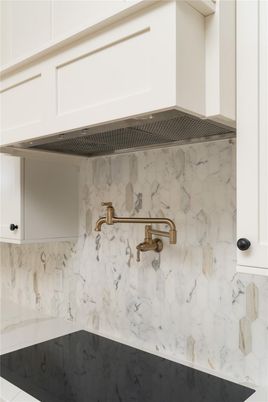 Bathroom, Glass Shower, Interior, Marble Walls