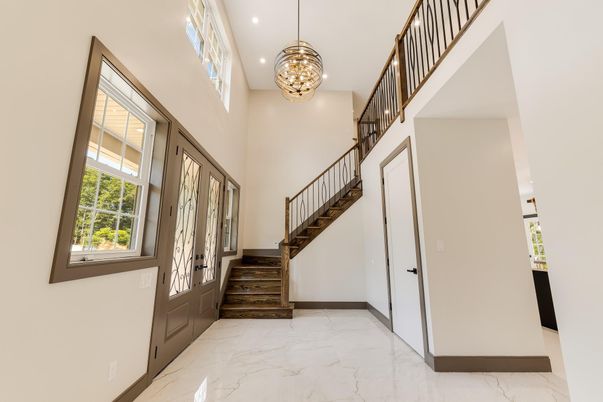 Interior, Marble, Pendant Lights, Recessed Lighting