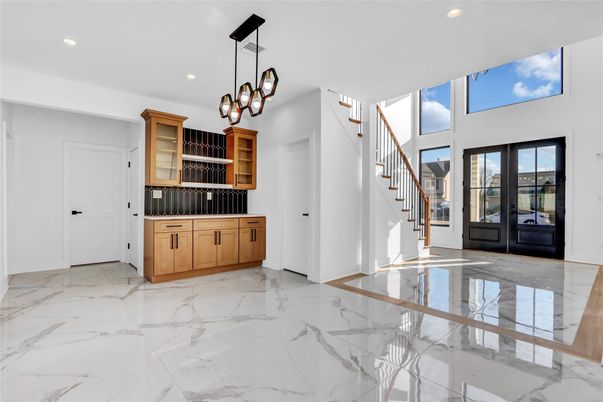 Interior, Marble, Pendant Lights, Recessed Lighting