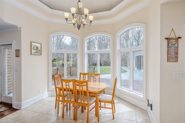Chandelier, Dining room, Interior