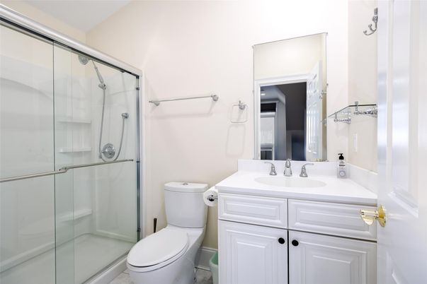 Bathroom, Glass Shower, Interior