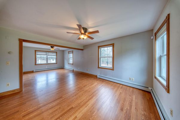 Empty room, Interior, Wood Texture Flooring
