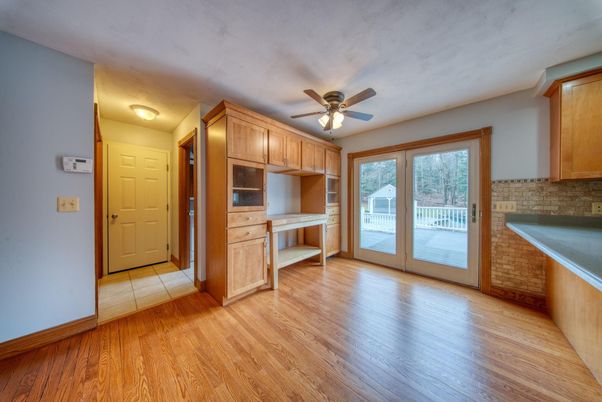 Interior, Stone Walls, Wood Texture Flooring