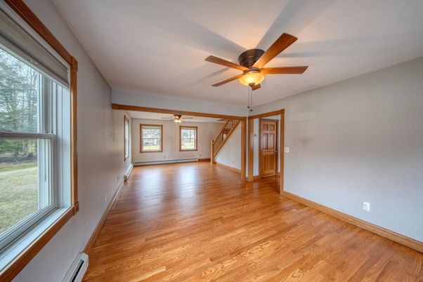 Empty room, Interior, Wood Texture Flooring