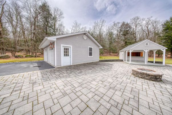 Backyard, Detached Garage, Exterior