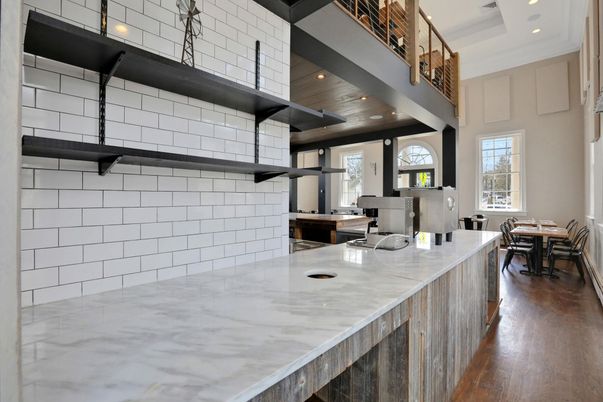 Dining room, Interior, Kitchen, Recessed Lighting, Wood Texture Flooring