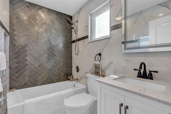 Bathroom, Interior, Marble Walls