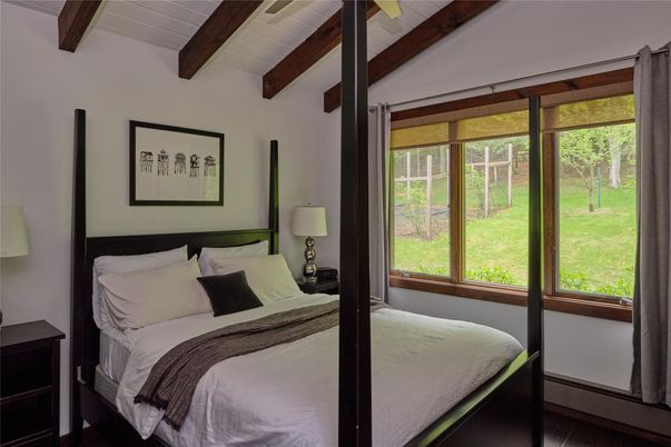 Bedroom, Interior, Wooden Beams, Wood Texture Flooring