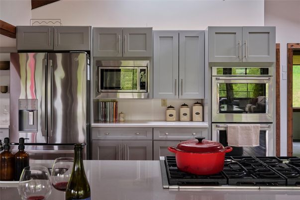 Interior, Kitchen, Stainless Steel Appliances
