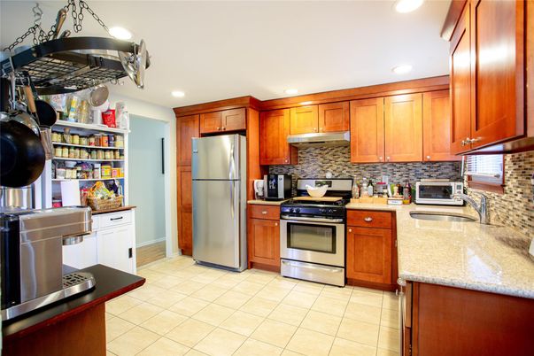 Interior, Kitchen, Recessed Lighting, Stainless Steel Appliances