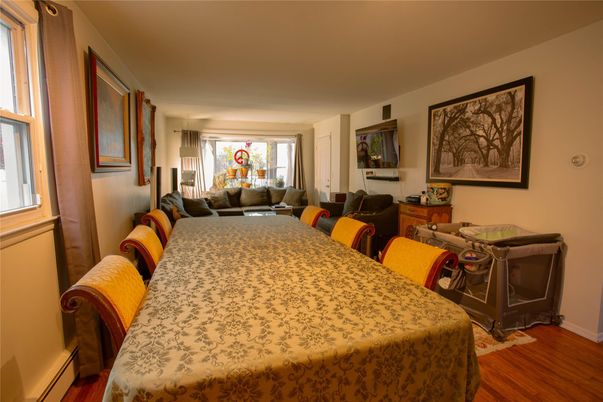 Bedroom, Dining room, Interior, Wood Texture Flooring