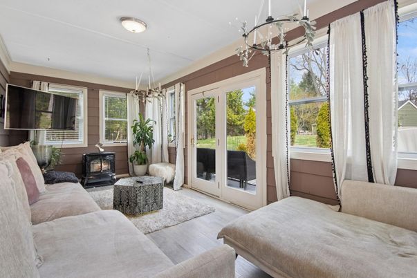 Bedroom, Chandelier, Interior, Wood Texture Flooring