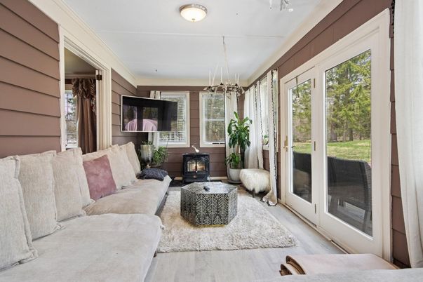 Interior, Living room, Sun Room, Wood Texture Flooring