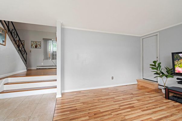 Empty room, Interior, Wood Texture Flooring