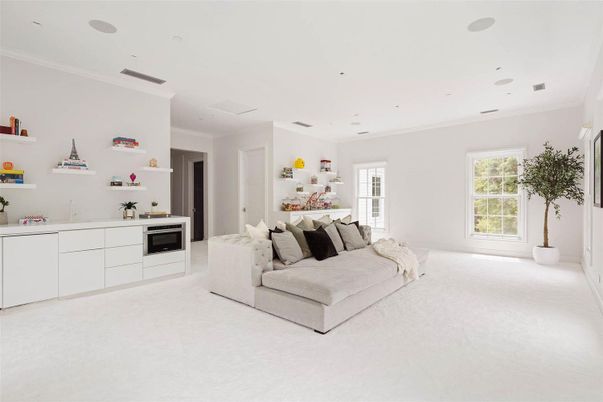Interior, Kitchen, Living room, Recessed Lighting