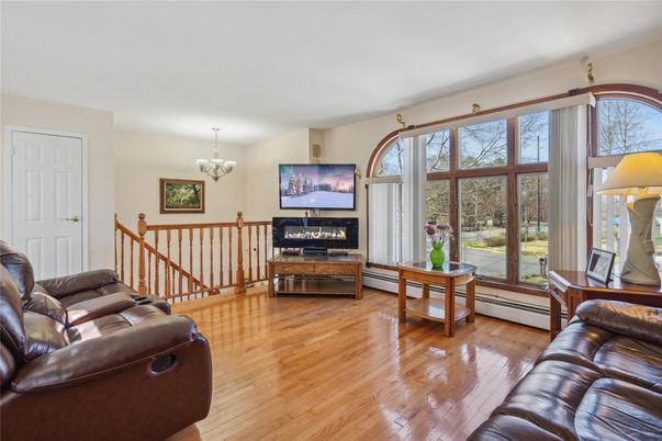 Chandelier, Interior, Living room, Wood Texture Flooring