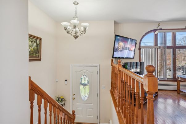Chandelier, Interior, Wood Texture Flooring