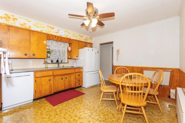 Dining room, Interior, Kitchen