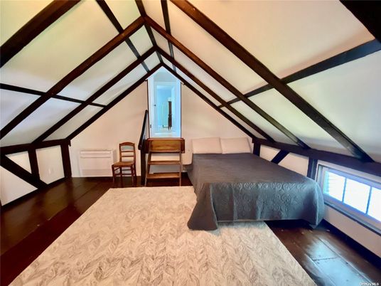 Bedroom, Interior, Wooden Beams, Wood Texture Flooring