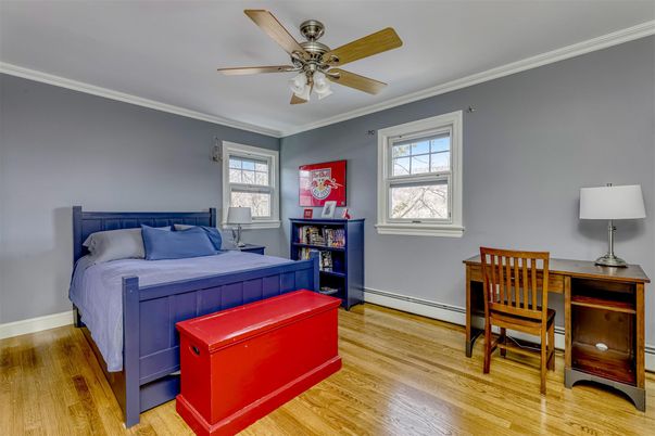Bedroom, Home Office, Interior, Wood Texture Flooring