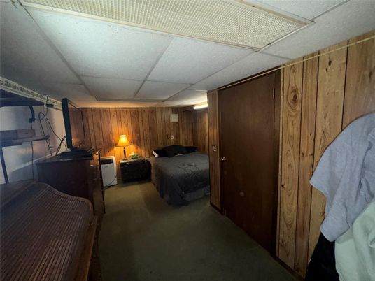 Bedroom, Interior, Wooden Walls