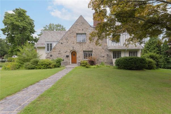 Backyard, Exterior, Facade, Brick Facade, Tudor Revival