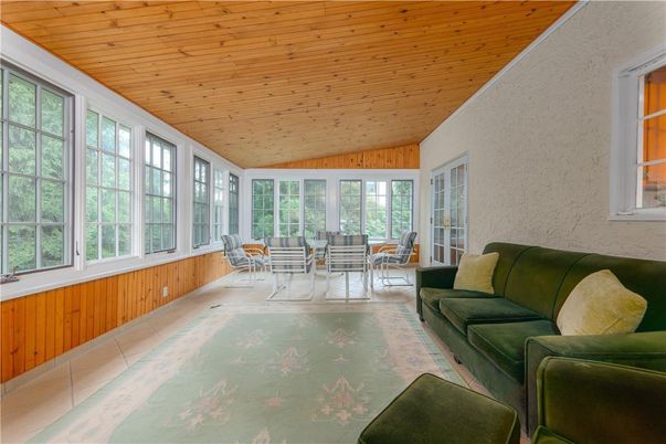 Dining room, Interior, Living room, Sun Room, Wooden Ceilings