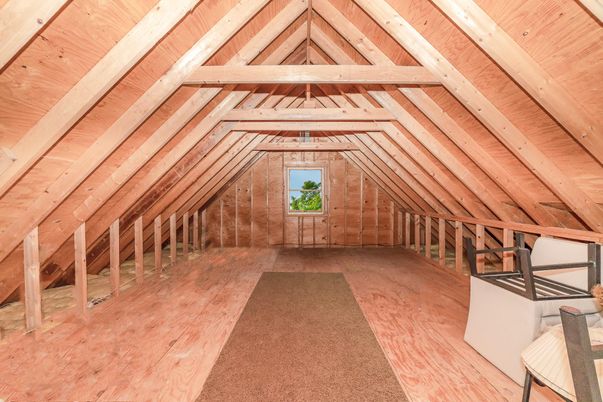 Empty room, Interior, Wooden Beams, Wooden Ceilings, Wood Texture Flooring, Wooden Walls