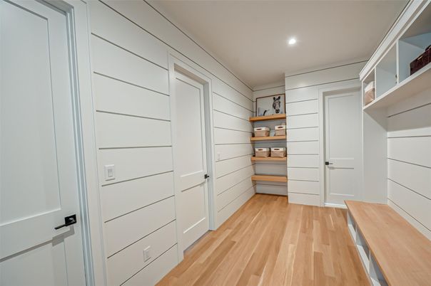 Interior, Recessed Lighting, Wood Texture Flooring
