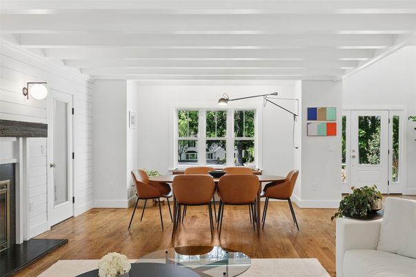 Dining room, Interior, Living room, Wood Texture Flooring
