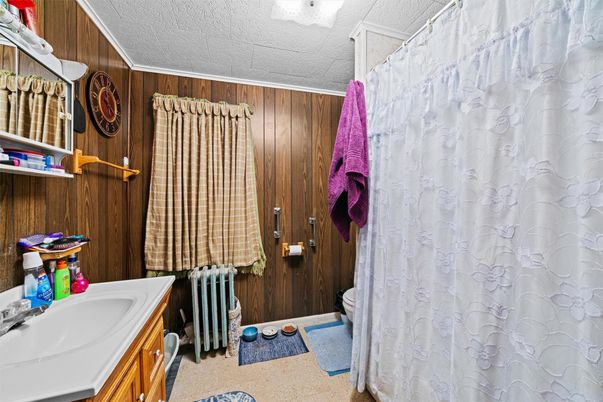 Bathroom, Interior, Wooden Walls