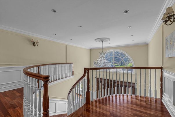 Chandelier, Interior, Recessed Lighting, Wood Texture Flooring