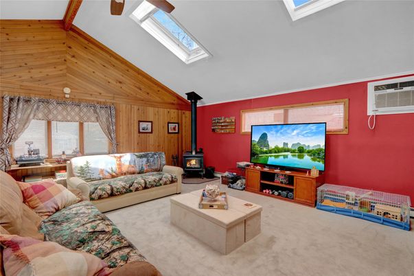 Fireplace, Interior, Living room, Wooden Walls