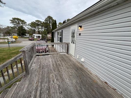 Backyard, Exterior, Wood Texture Flooring