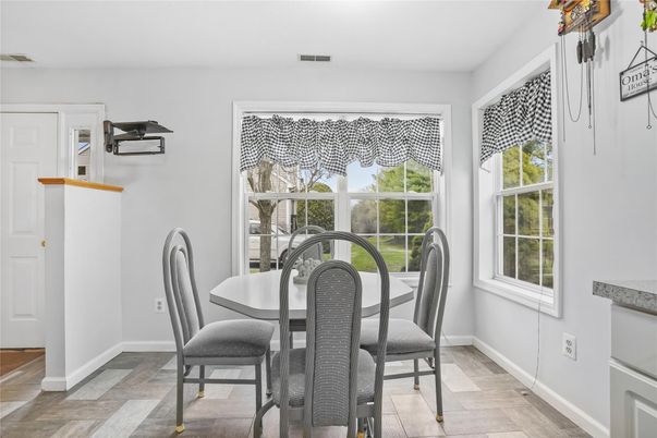 Dining room, Interior, Wood Texture Flooring