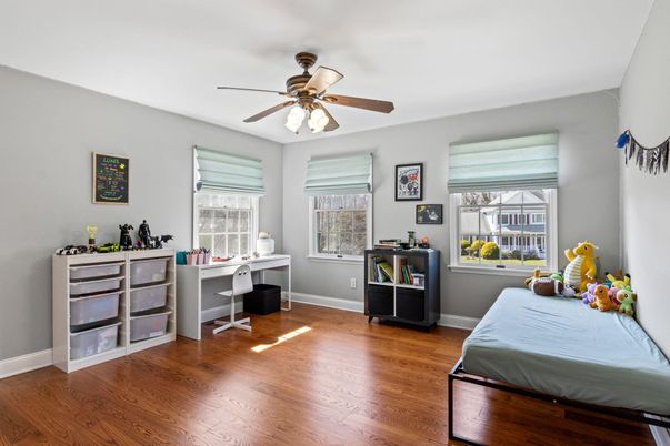 Bedroom, Home Office, Interior, Wood Texture Flooring