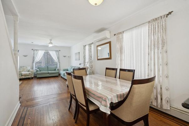 Dining room, Interior, Wood Texture Flooring