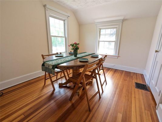 Dining room, Interior, Wood Texture Flooring