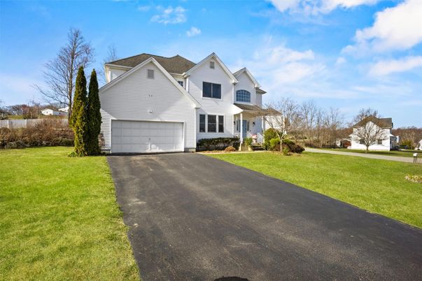 Attached, Backyard, Exterior, Facade, Farmhouse