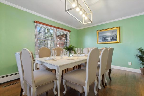 Dining room, Interior, Wood Texture Flooring