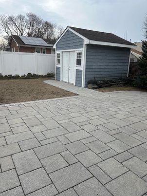Backyard, Detached Garage, Exterior