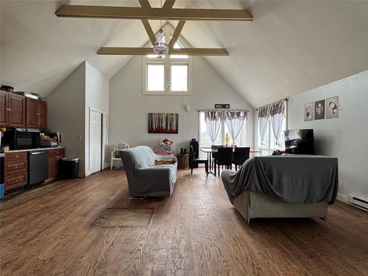 Dining room, Interior, Kitchen, Living room, Wood Texture Flooring
