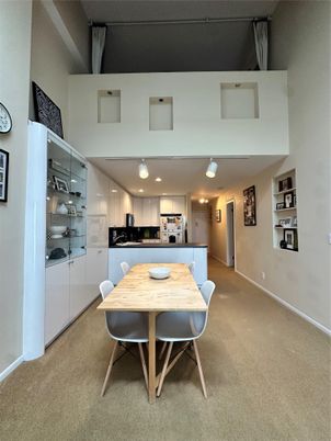 Dining room, Interior, Kitchen, Stainless Steel Appliances
