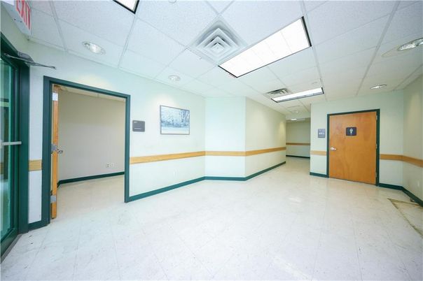 Elevator, Empty room, Interior, Recessed Lighting