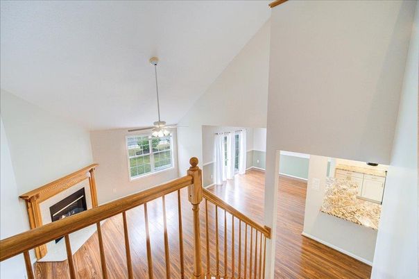 Fireplace, Interior, Wood Texture Flooring