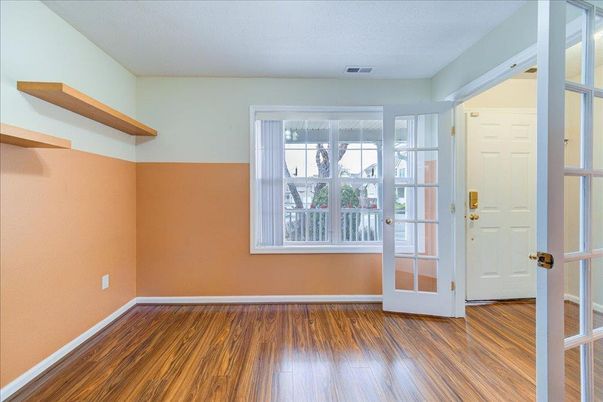 Empty room, Interior, Wood Texture Flooring