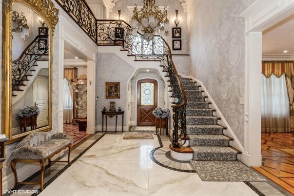 Chandelier, Interior, Recessed Lighting